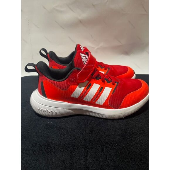 ADIDAS Fortarun 2.0 Cloudfoam Sport Running unisex kids sneaker Size 2 1/2 - Picture 3 of 5